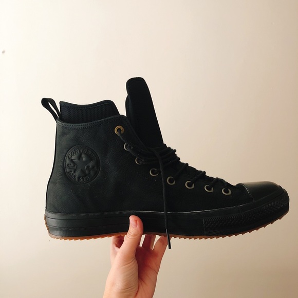chuck taylor all star waterproof leather high top